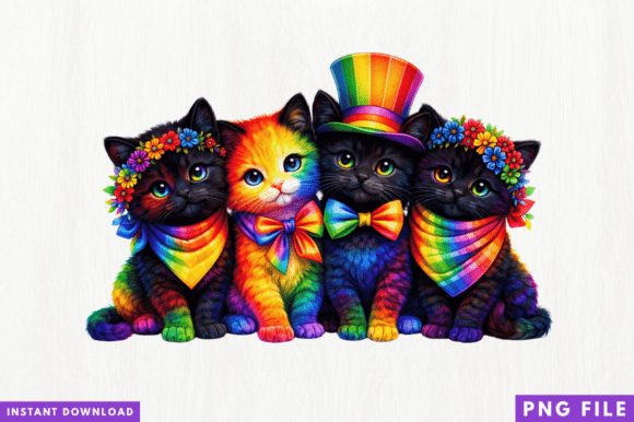 Colorful Rainbow Cats PNG Design Rainbow: A Practical Guide for Sublimation and Print-on-Demand Workflows