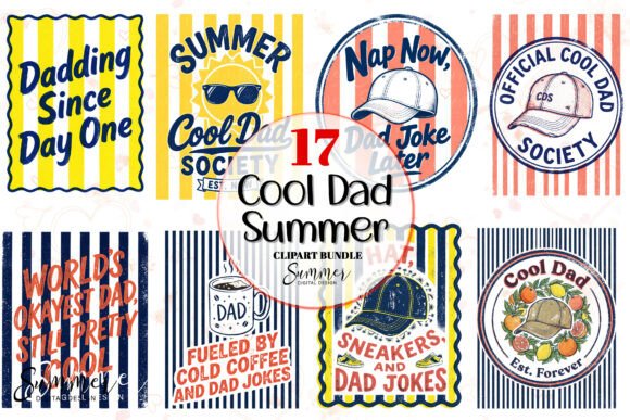 Evaluating the Cool Retro Dad Father's Day Joke Bundle for Creative Projects