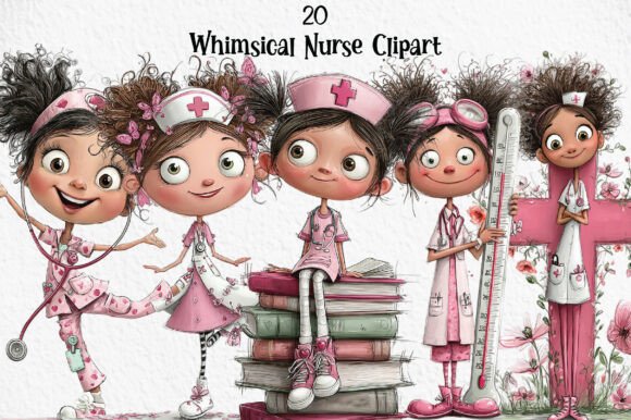Evaluating Whimsical Nurse Clipart for Creative Projects